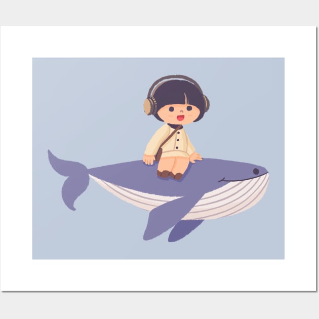 Extraordinary attorney woo young woo whale Morcaworks Wall Art by Oricca